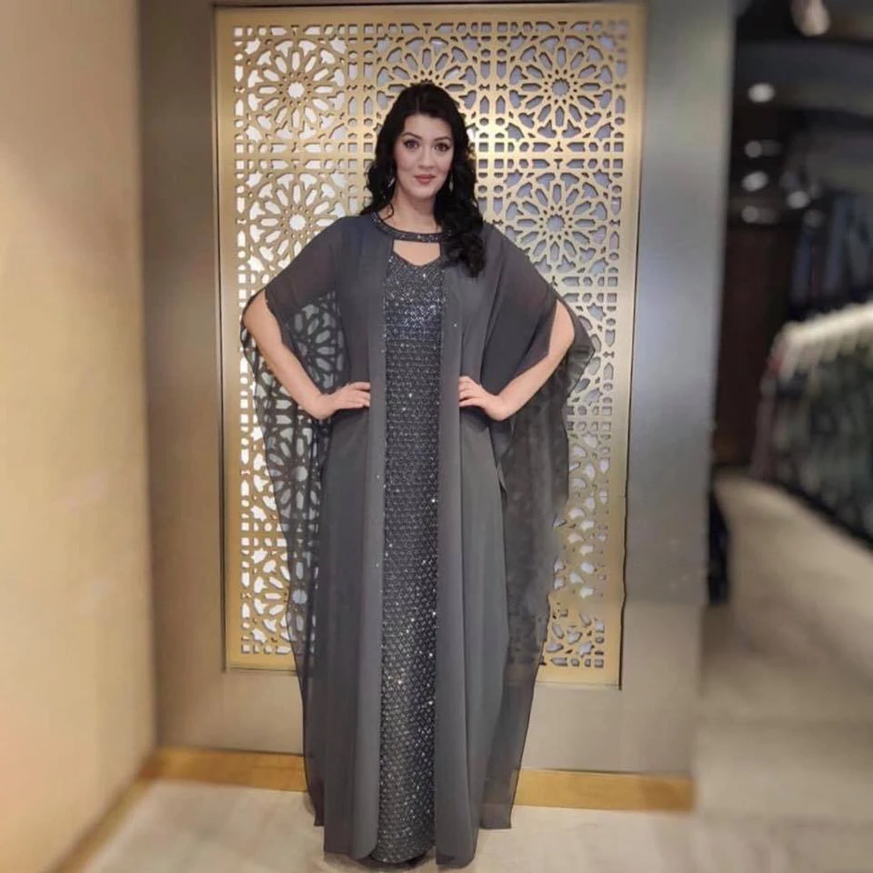 Американская Одежда Платья Abayas для женщин Abaya Дубай пайетки и бриллианты
