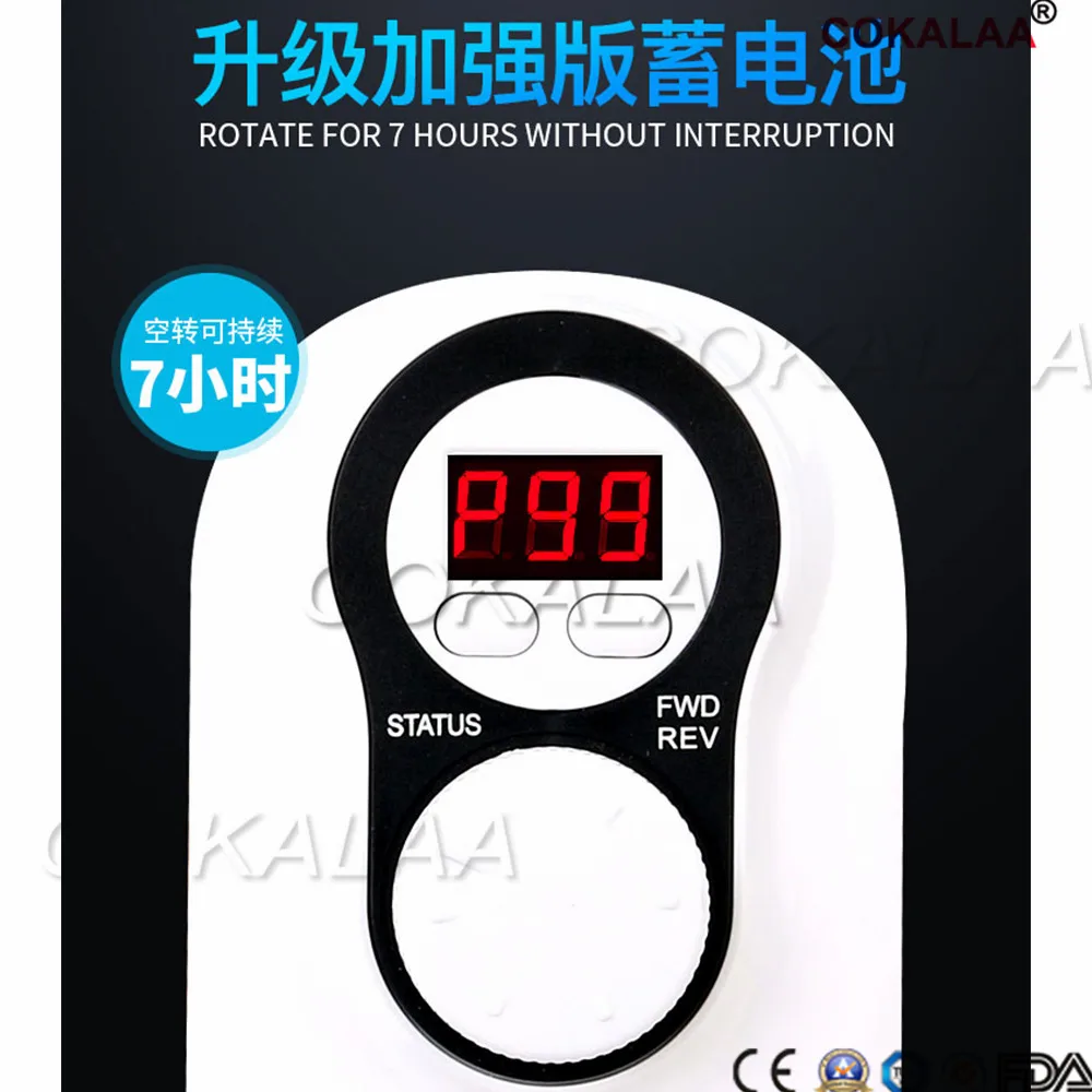 Стоматологическая переносной полировщик ногтей мини микро бесщеточный