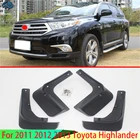 Комплект автомобильных брызговиков для 2011 2012 2013 Toyota Highlander Kluger, брызговики, брызговики, крыло брызговиков спереди и сзади