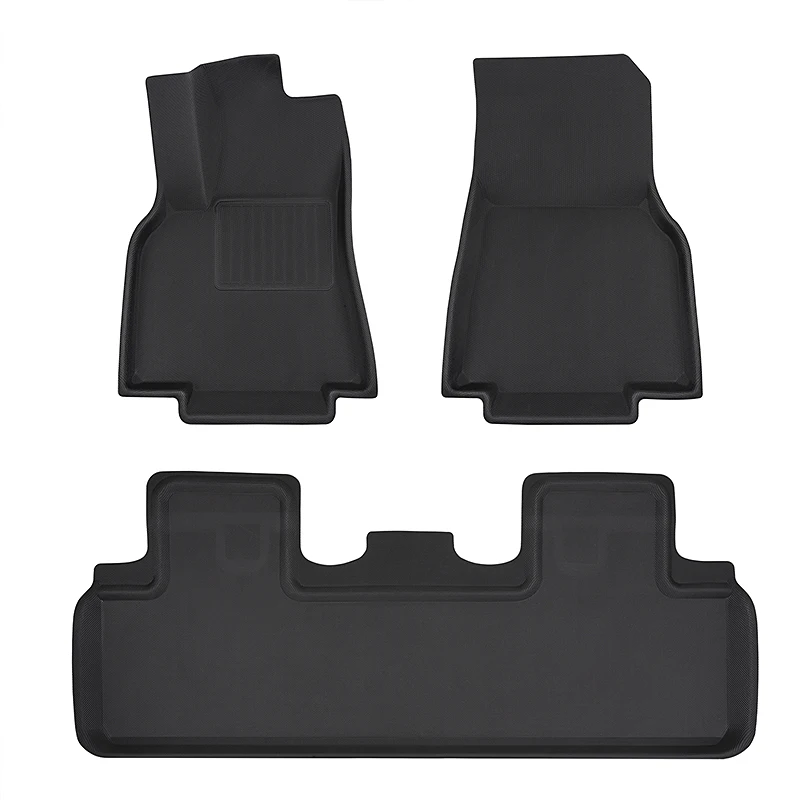 

Tesla Model 3 Foot Pad Waterproof All-Weather Non-Slip Floor Mat Xpe Modified Car Accessories 3Pcs/set Fully Surrounded