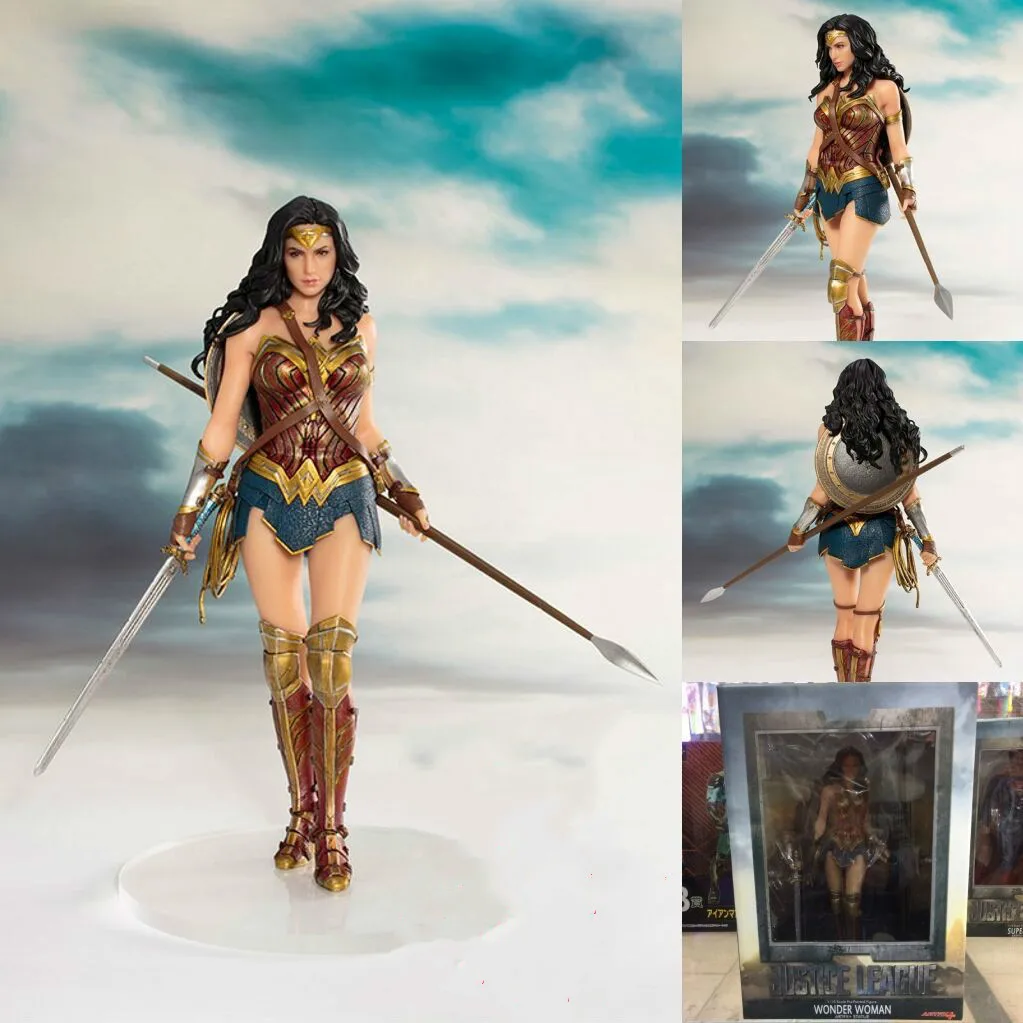 Художественная 19 см Wonder Woman Themyscira принцесса фигурка в масштабе окрашенная
