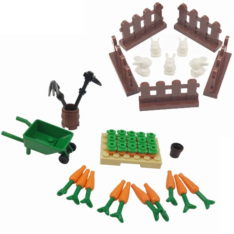 Конструктор блокировочный MOC в сельском хозяйстве Детский конструктор совместим