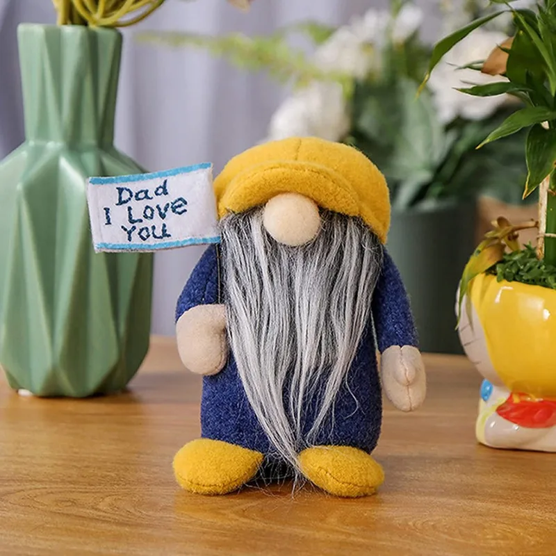 

High-quality hot-selling new Father's Day Doll Tabletop Decorations Cute Faceless Doll Elf Doll Decoration Holiday Gift