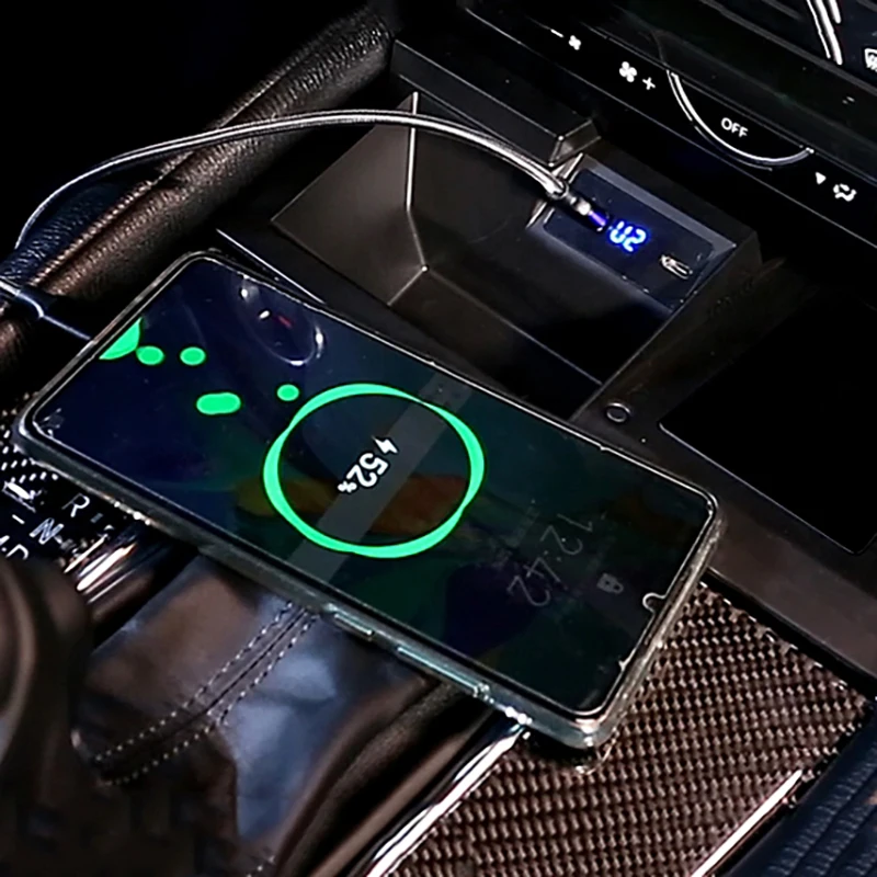 15w qi car wireless charger fast charger charging case phone holder accessories for mazda cx 5 cx5 2017 2018 2019 2020 2021 free global shipping