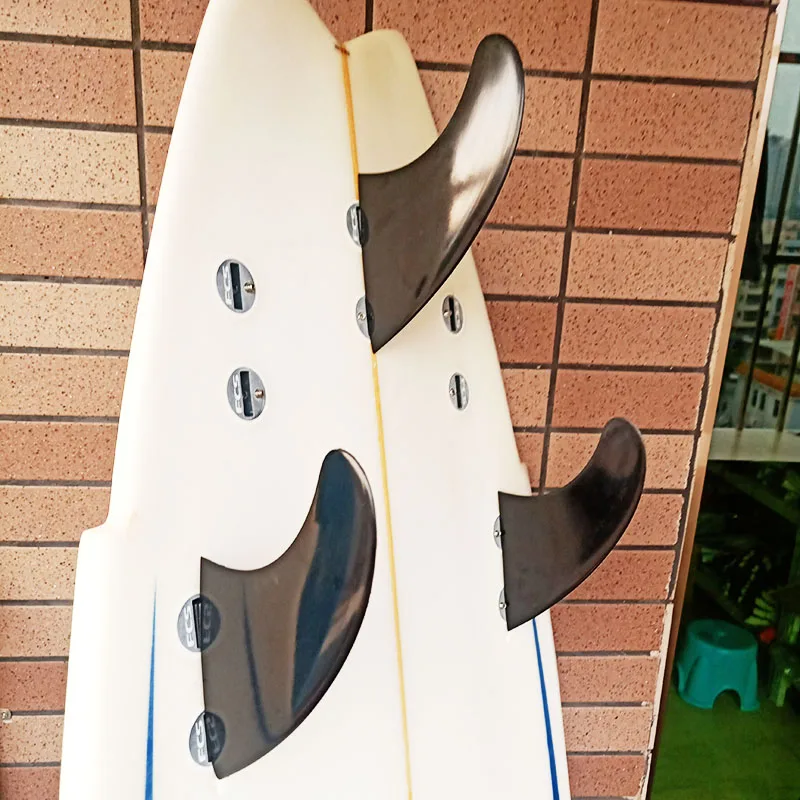 BiLong FCS Performer surfboard fins Tri fin Nylon+fiberglass black surf Four sizes surfing | Спорт и развлечения