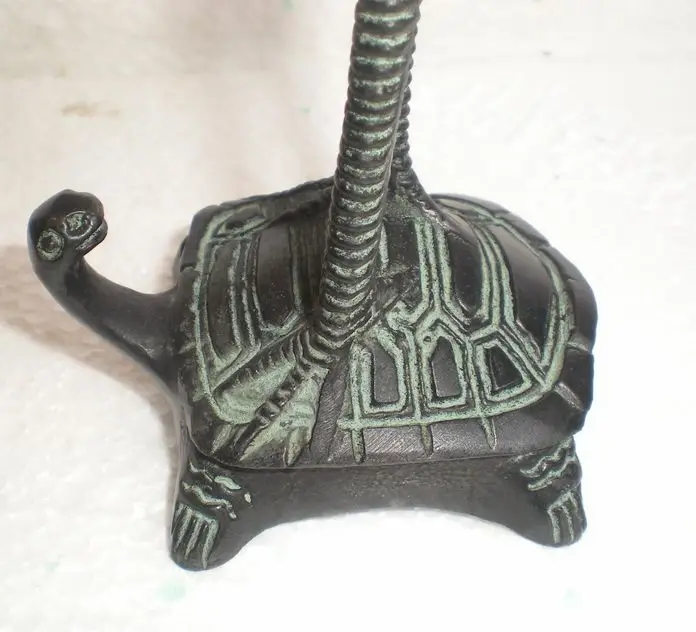 

Chinese ancient bronzes, Qing Dynasty bronze cranes, handicrafts, antiques collection