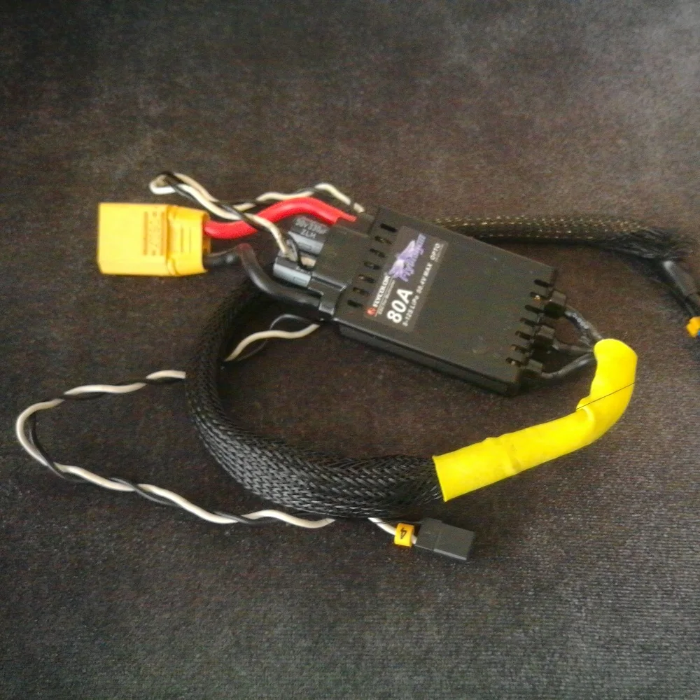 FLYCOLOR ESC FLYDRAGON Pro 80A HV бесщеточный контроллер скорости двигателя для RC Airplane 80A|tool