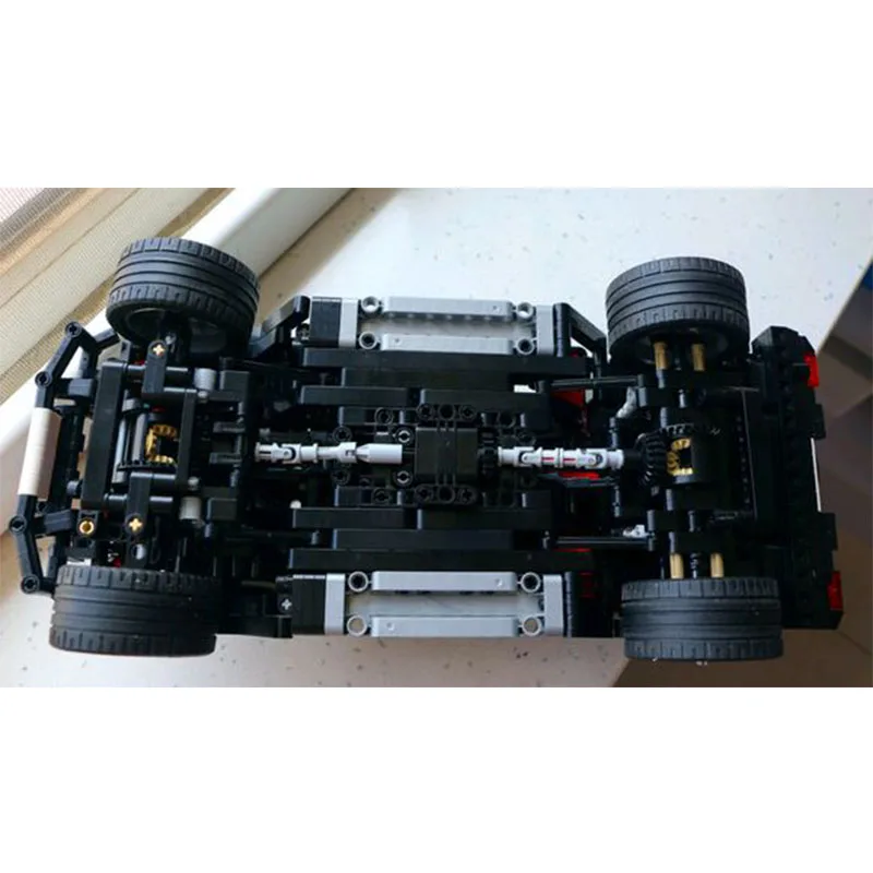 701960 1343 шт. Creator Technic серия MOC G500 большой G строительные блоки кирпичи детские игрушки Рождественский подарок