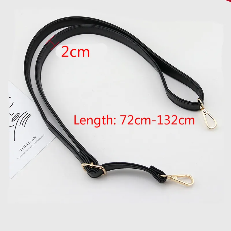 

New Quality Leather Shoulder Bag Strap Fashion Accessories Diy Cross Body Adjustable Belt Bag New Solid Bag Strap Replacement