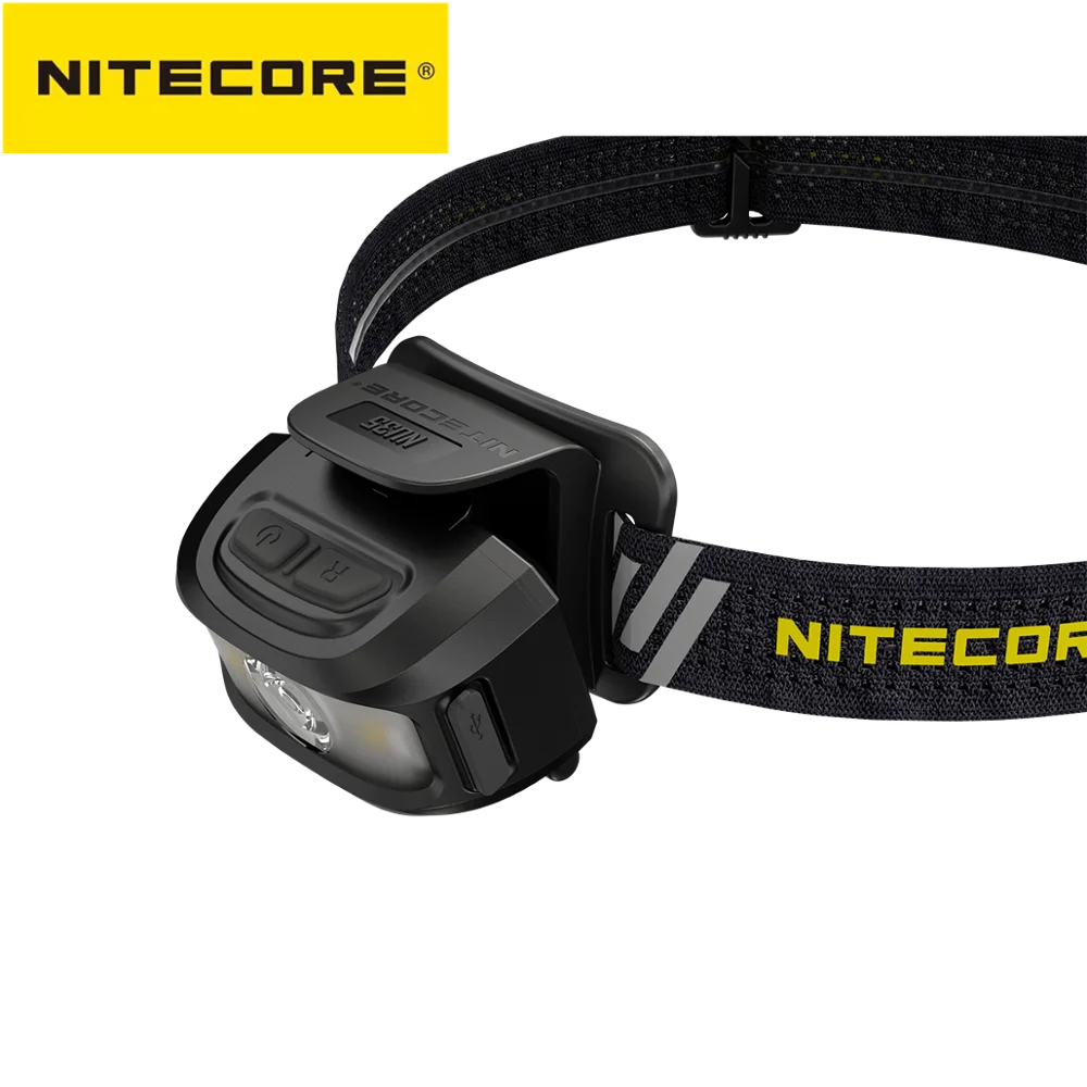 NITECORE NU35 headlamp 460 Lumens Can Use both The Built-in Battery or AAA USB-C Direct Charge EDC flashlight | Лампы и освещение