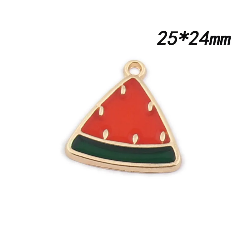 5 шт./лот вишня Клубника Лимон арбуз Шарм фрукты для изготовления ювелирных