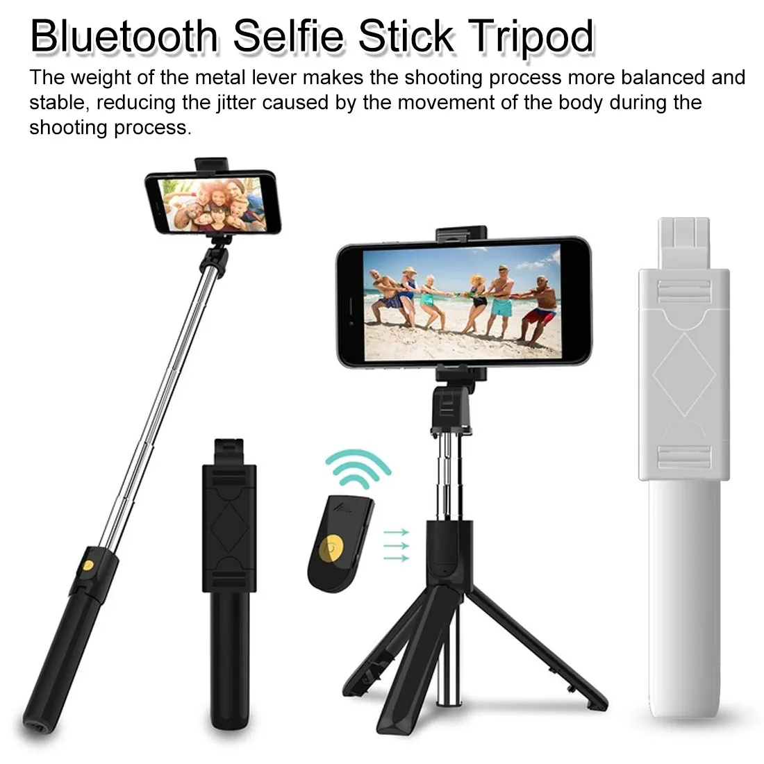 Bluetooth селфи палка штатив один многофункциональный мобильный телефон мини Live артефакт штатив Выдвижная монопод селфи палка