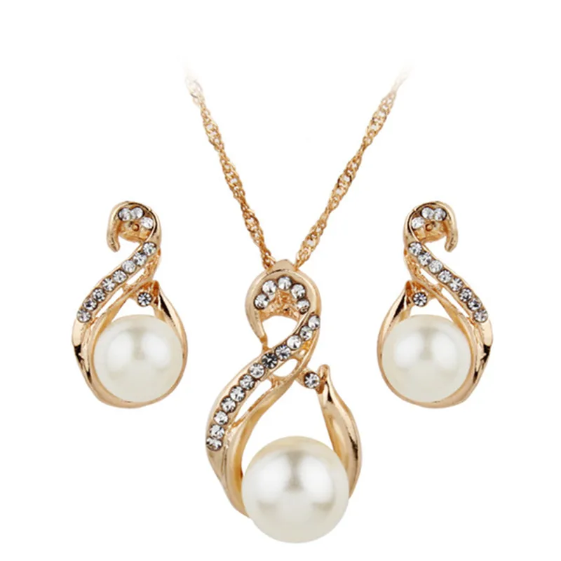 Кристалл ожерелье серьги набор листья вечерние Свадебный костюм комплекты