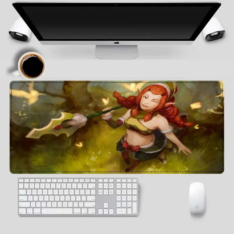 40x90 см Naga Siren Dota 2 игровой коврик для мыши клавиатуры Настольный игровые