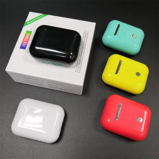 Bluetooth наушники 5 0 TWS Беспроводные с микрофоном зарядная коробка гарнитура для