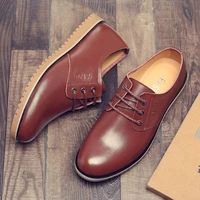 men leather casual shoes men comfortable flat shoes for men trendy sneaker men lace up oxfords shoes men designer shoes