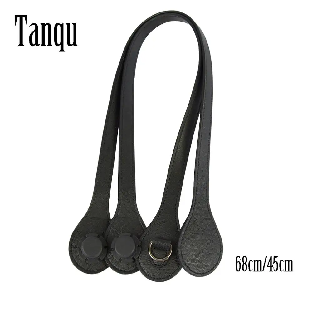 Короткая длинная ручка Tanqu для O Bag с D образной пряжкой Каплевидным концом ручки