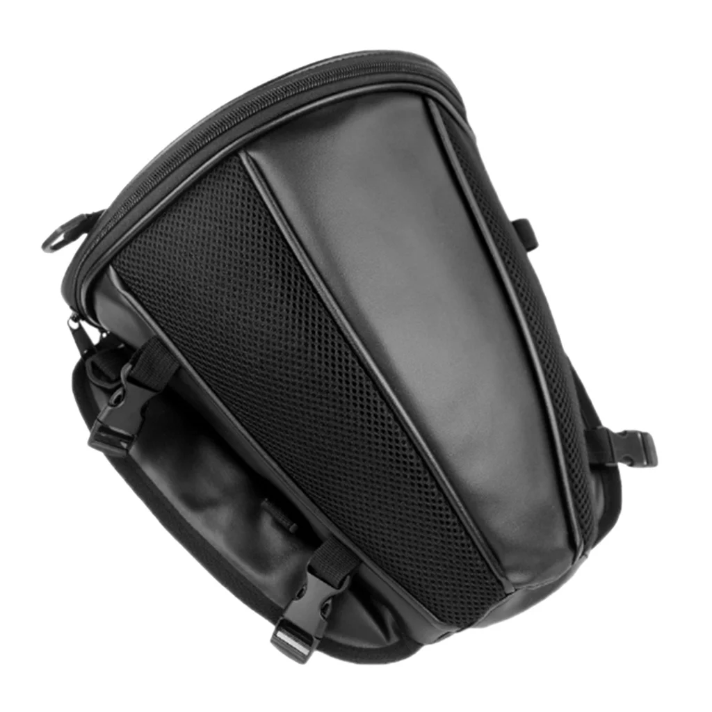 

Motorcycle Seat Bag, Universal Motorcycle Tail Bag, Black, Large Capacity