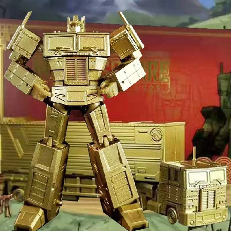 Ms Toy Transformation G1 MSB18 игрушечный робот трансформер с трейлером мини фигурка