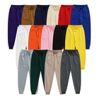 Спортивные штаны мужские, однотонные, зауженные, весна-лето, 15 шт.