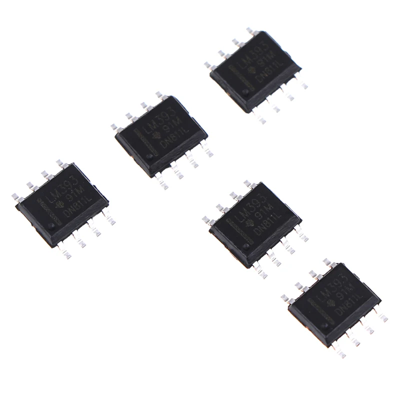 20 шт./лот LM393DR SOP8 LM393 лапками углублением SOP-8 СОП LM393DT LM393DR2G SMD новый и оригинальный IC