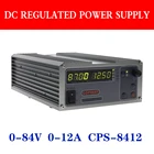 GOPHERT CPS-8412 высокоэффективный Компактный регулируемый цифровой источник питания постоянного тока 0-84 в 0-12 А, лабораторный источник питания OVPOCPOTP