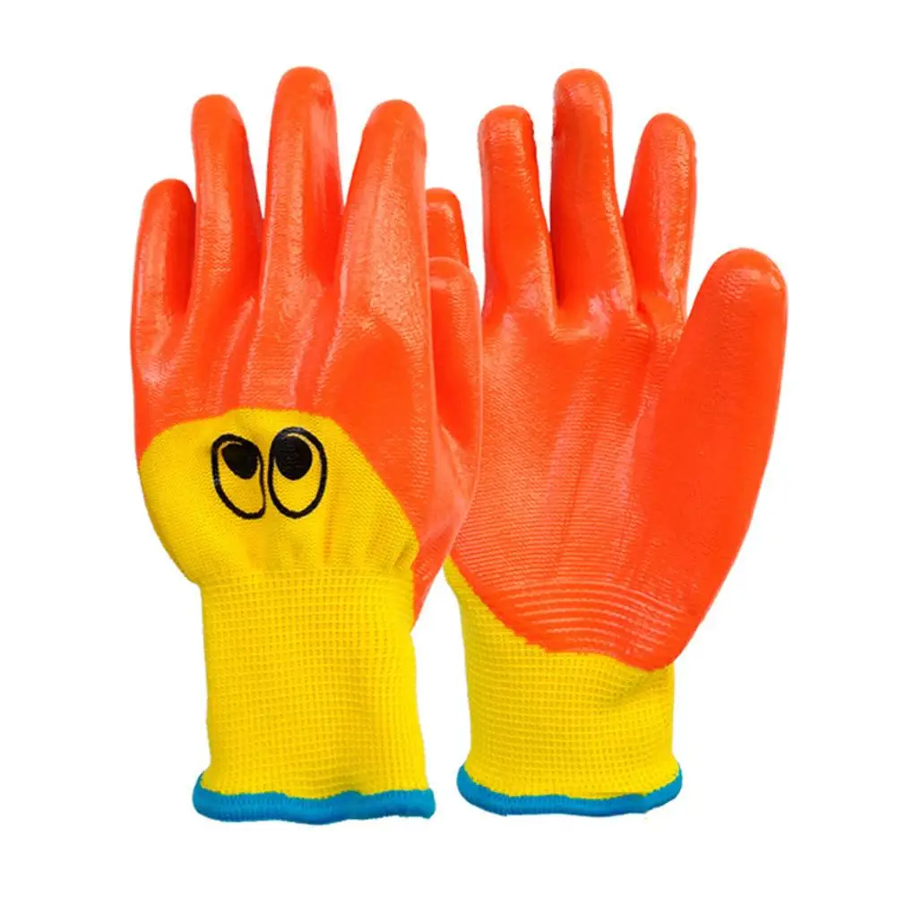 

Children Protective Gloves Gardening Weeding Anti-bite Gloves Waterproof Latex Housekeeping Gloves Garden Tool 40a