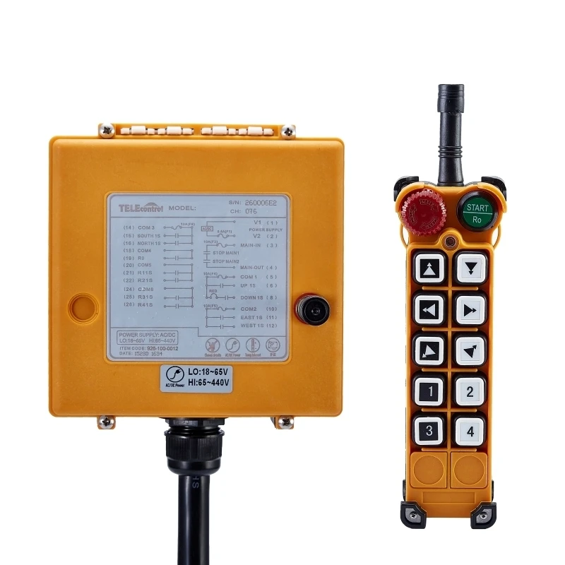 Промышленный беспроводной пульт дистанционного управления F26-B2 для подъемного