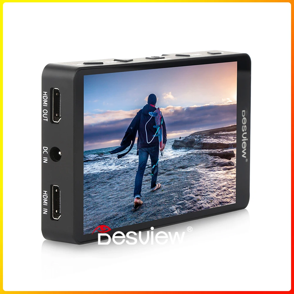 Destview S6 плюс 4K монитор 5 дюймов 3D LUT полный сенсорный Экран полевой HDMI FHD 1080P на Dslr