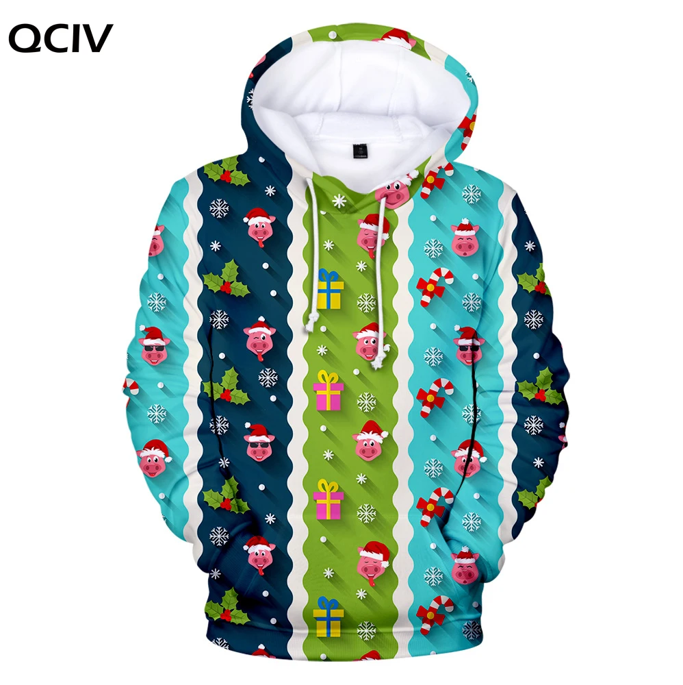 

3D Merry Christmas Hoodies Sweatshirt Men Women pullovers Autumn Hip Hop Hoodie Boys Girls Casual Hooded Tracksuits