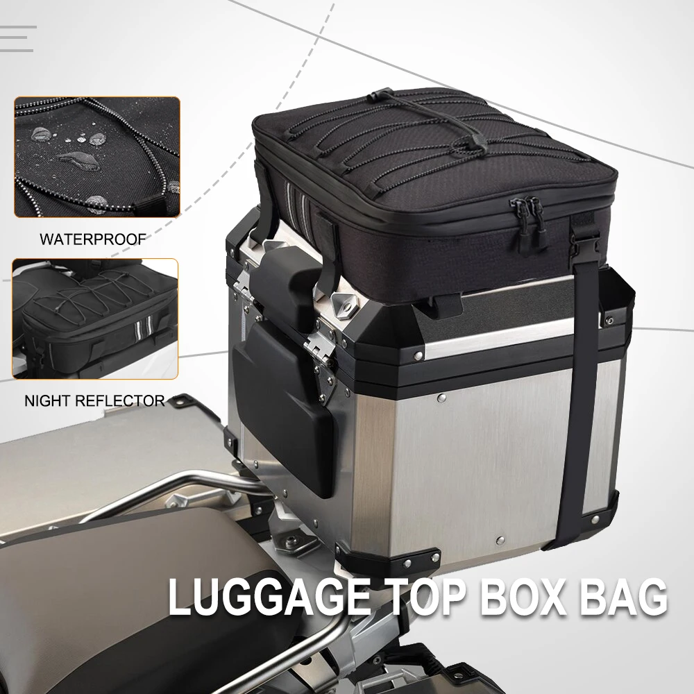 Новая водонепроницаемая сумка Top Box Panniers чехол сумки для багажа BMW R 1200 1250 GS LC