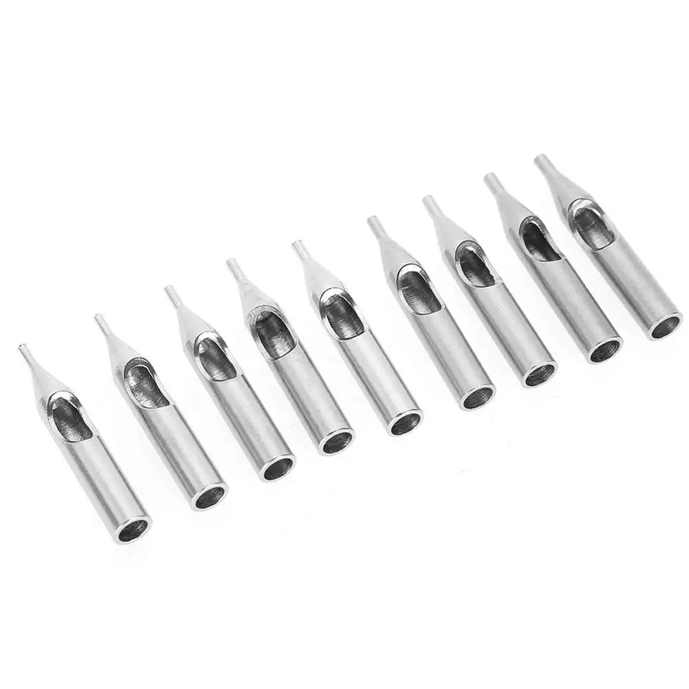 22 шт. Набор насадок для тату из нержавеющей стали набор захвата разные размеры с