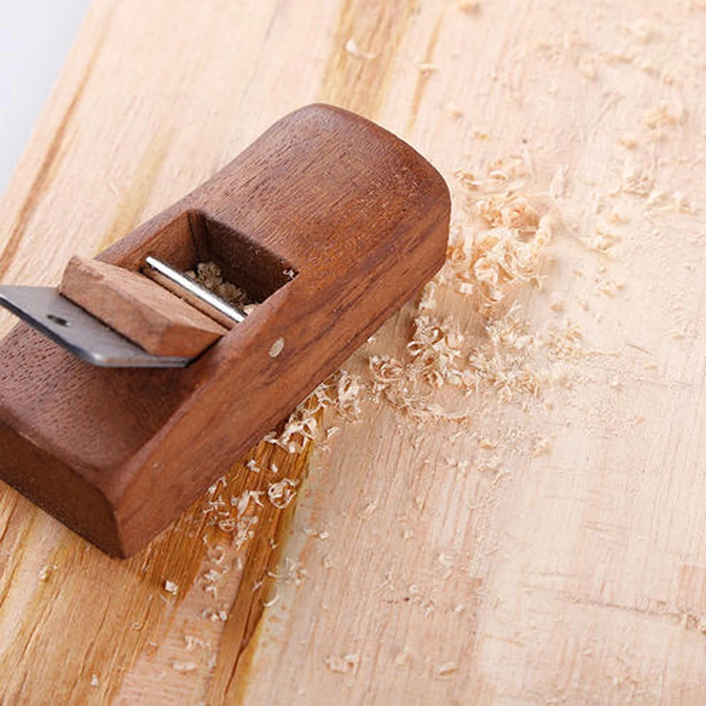 

Minicepillo de mano para herramienta de plano, plano, borde inferior, recorte de madera, herramientas para carpintero