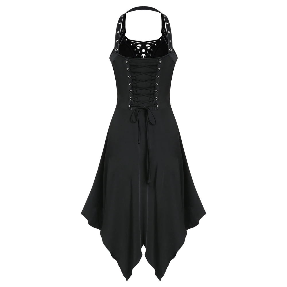 Готические женские вечерние платья летние без рукавов а силуэт сексуальные в