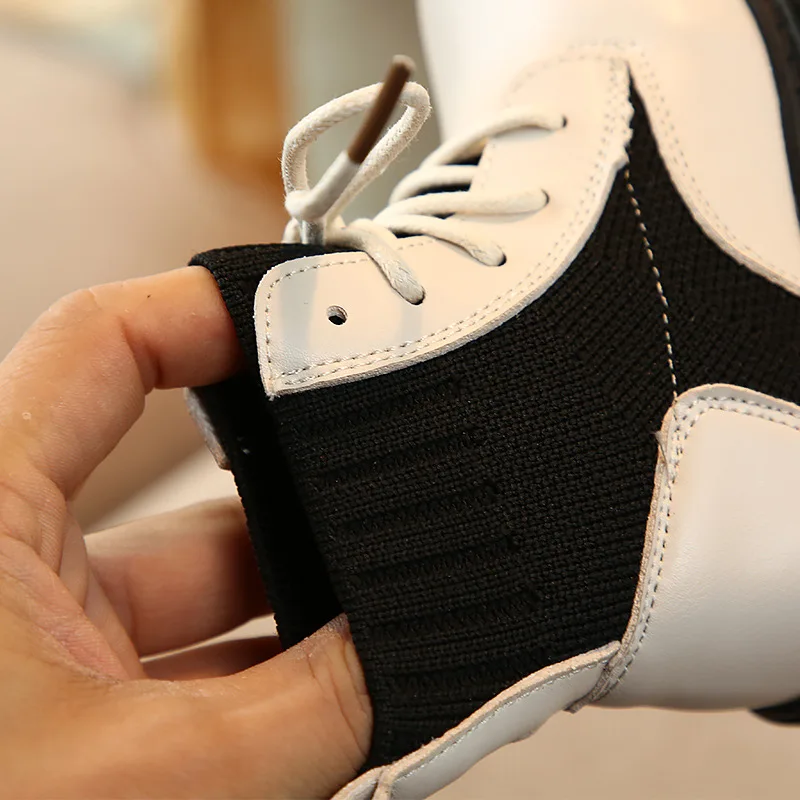 Новые осенние детские ботинки Martin Детские ботильоны Кожаная обувь для маленьких