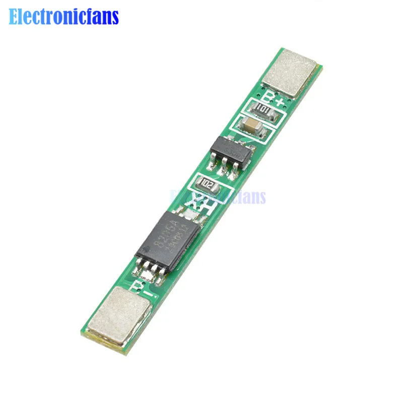 5 шт. защитная полимерная плата для литиевых батарей 1S 3 7 В 2 5a BMS PCM PCB модуль защиты