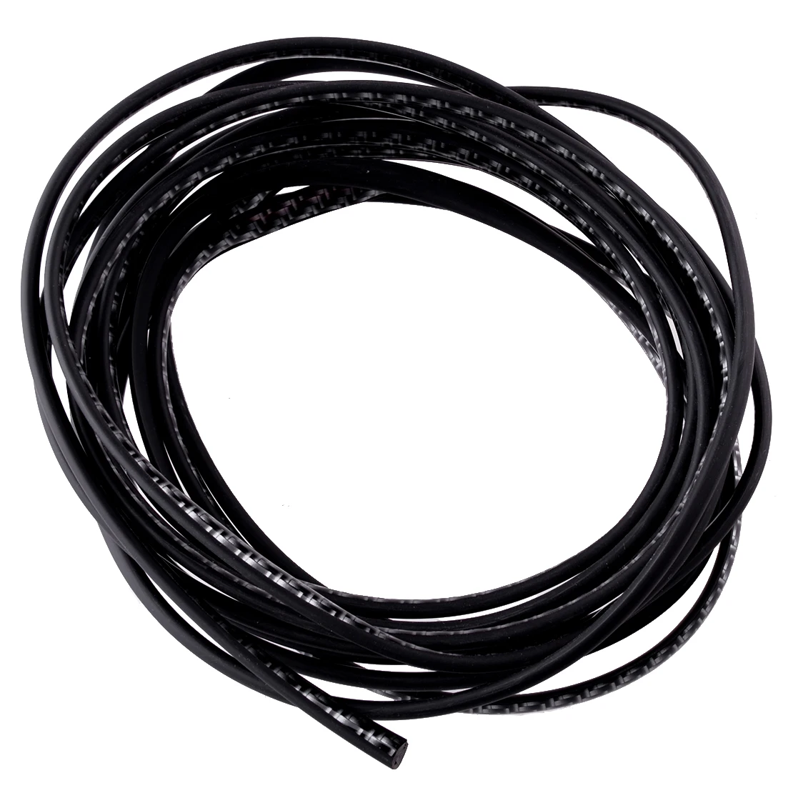 

Universal 16Ft (5M) U-Shape Black Carbon Fiber Texture Car Door Moulding Rubber Scratch Protector Strip Edge Guard Trim