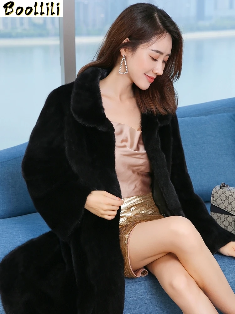 

Real Mink Boollili Fur Coat Female Luxury Fur Coats Winter Jacket Women Full Pelt Natural Fur Jackets for Women Clothes 2023