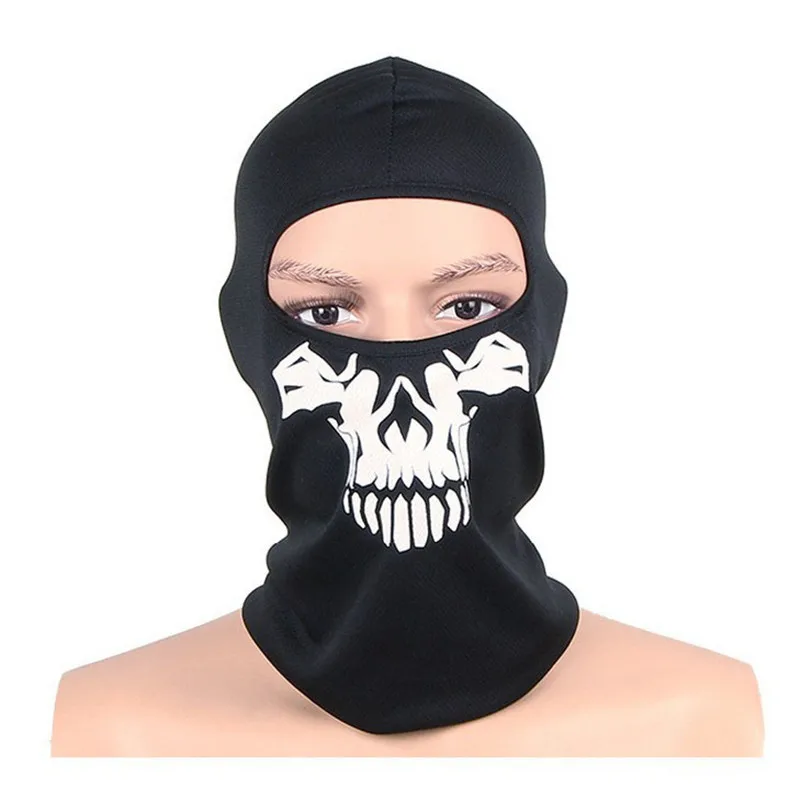 2 шт. балаклавные маски крутой череп мотоциклетная маска для лица быстросохнущая