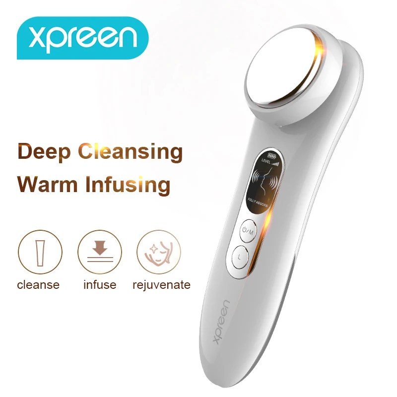 Очищающий и укрепляющий массажер для лица Электрический антивозрастной аппарат