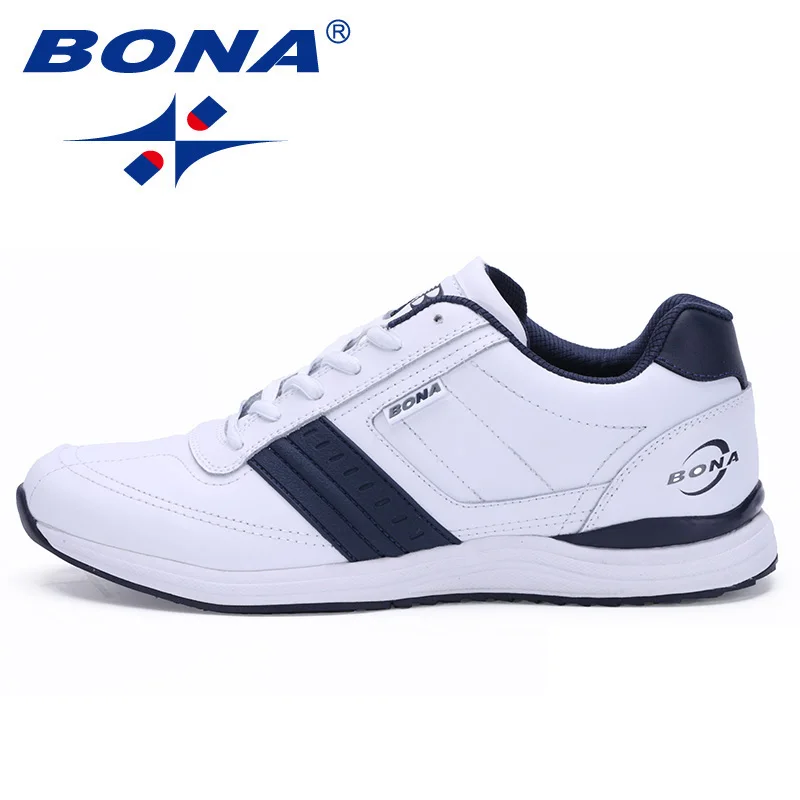 BONA New Men's Walking shoes Lace Up Comfortable Cushioning  Breathable Gym Sneakers Outdoor Jogging Fitness Athletic Shoes
