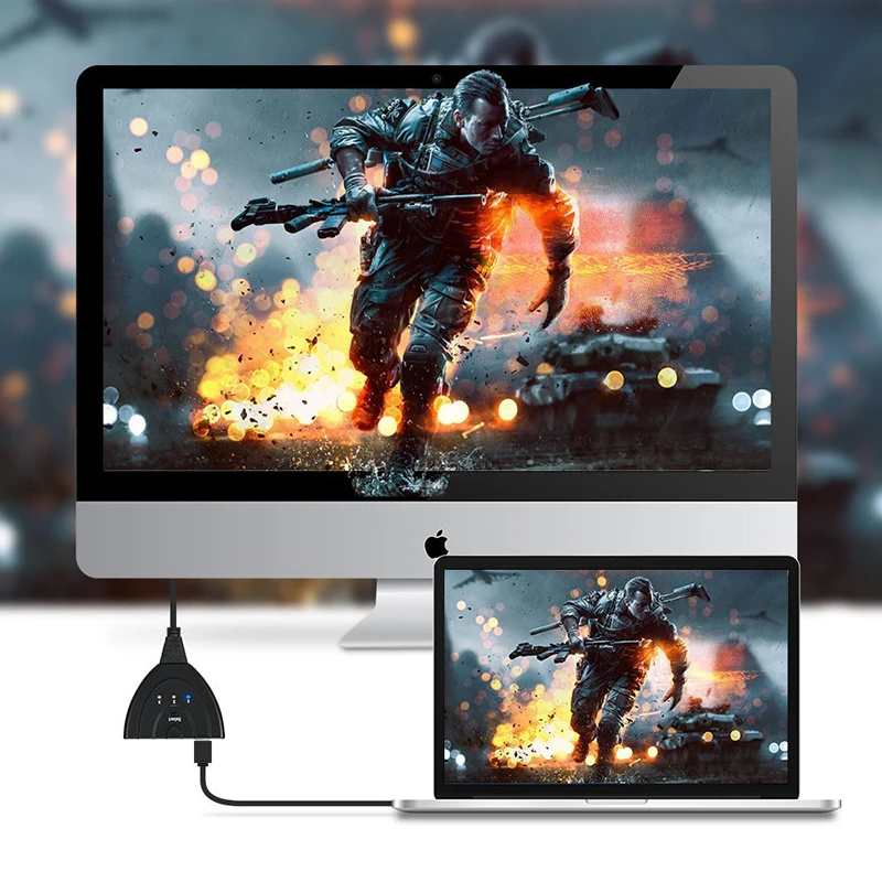 3 в 1 мини кабель с портами 1080 B 4K * 2K P|Кабели HDMI| |