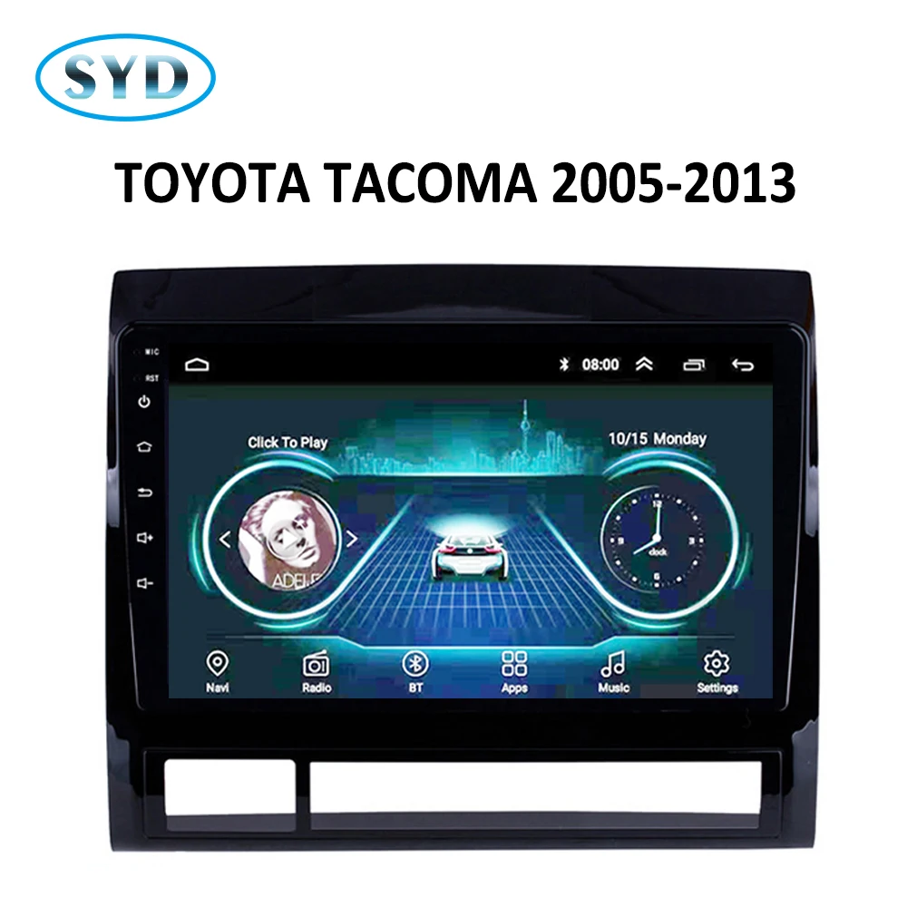 Автомагнитола для TOYOTA TACOMA/HILUX (Америка Верси) 2005 2006 2013 мультимедийная gps система