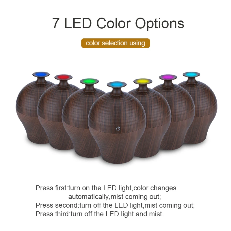 USB ультразвуковой ароматерапия диффузор Ультразвуковой увлажнитель прохладный