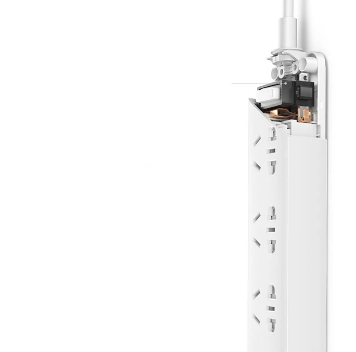 Xiaomi Mijia no usb power Strip 3 6 8 портов разъем питания вкл/выкл 2500 Вт 10A 250 В защита от перегрузки для офиса дома mihome