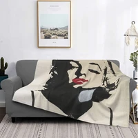 monroe blanket bedspread bed plaid sofa towel beach blanket hoodie bedspread 220x240