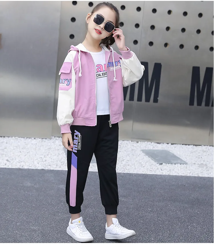 

2021 girls' suit spring and autumn new fashionable foreign style