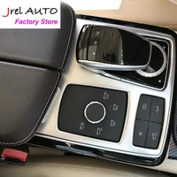 jrel 1piece car styling vehicle stickers interior control panel center console cover for mercedes benz gle ml w166 gl gls