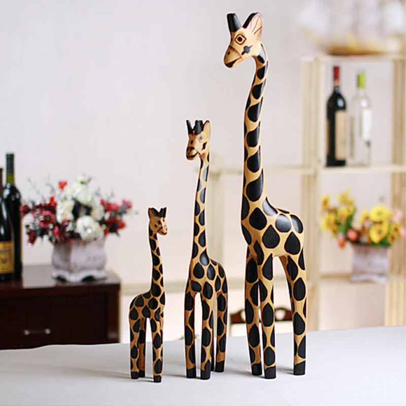 Комплект из 3 предметов комплекты с рисунком жирафа украшения Творческий дом Nordic