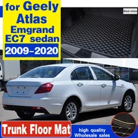custom car trunk mat for geely atlas 2016 2020 emgrand ec7 sedan 2012 2020 car accessories carpet